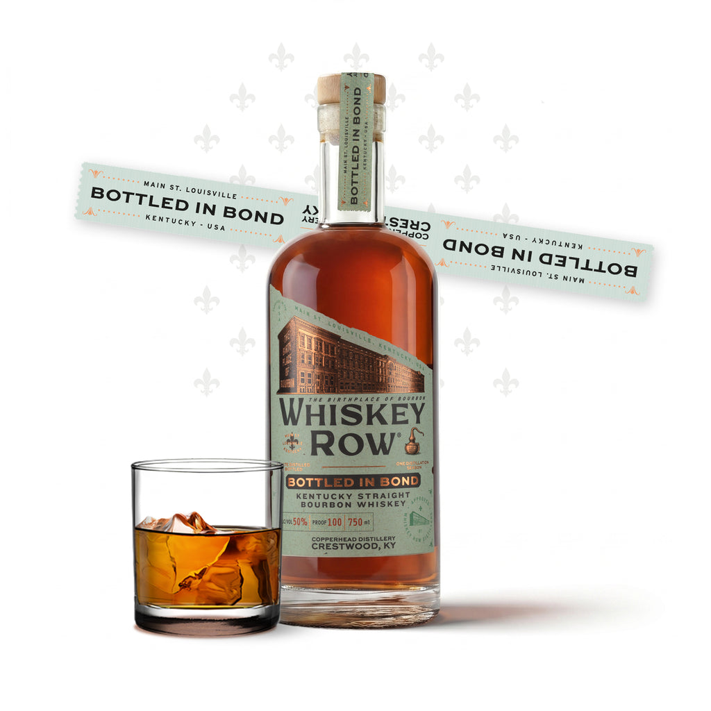 Whiskey Row Bourbon, Bottled In Bond